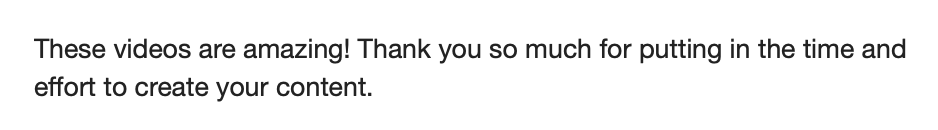 Client review